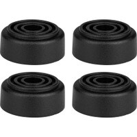 4-Pack Rubber Cabinet Feet 1.5" Dia. x 0.625" H